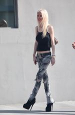 TARA REID Out for Lunch in West Hollywood 11/17/2017