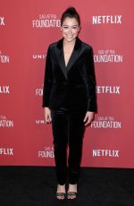 TATIANA MASLANY at Sag-Aftra Foundation Patron of the Artists Awards in Beverly Hills 11/09/2017