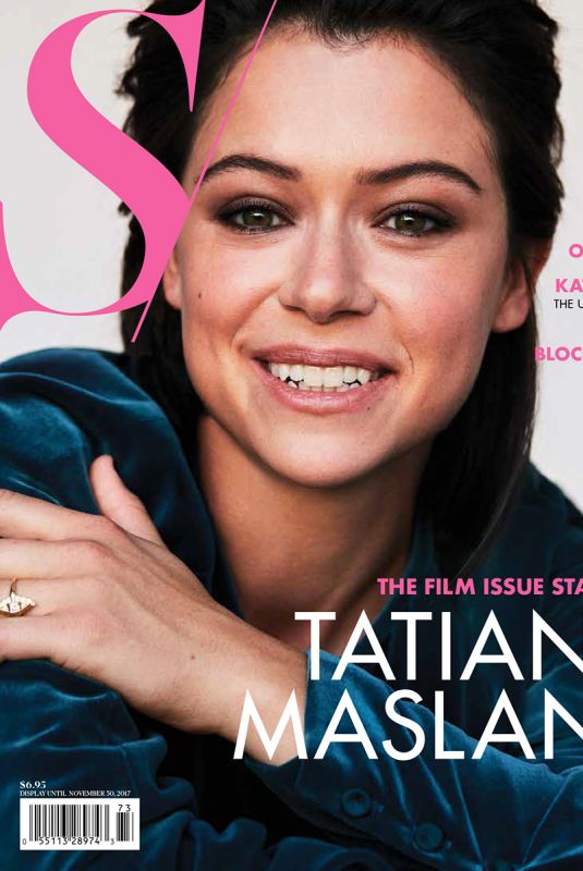 TATIANA MASLANY in S Magazine, Fall 2017