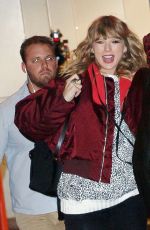 TAYLOR SWIFT Leaves Her Reputation Album Release in New York 11/13/2017