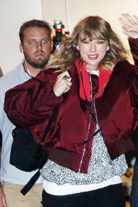 TAYLOR SWIFT Leaves Her Reputation Album Release in New York 11/13/2017