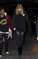TAYLOR SWIFT Night Out in New York 11/12/2017