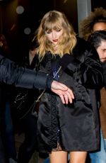 TAYLOR SWIFT Arrives at SNL After-party in New York 11/12/2017