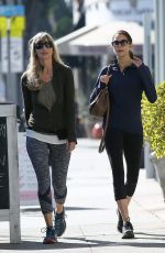 TERI HATCHER and Friend Out in Santa Monica 11/14/2017