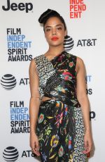 TESSA THOMPSON at 2018 Film Independent Spirit Awards Press Conference in Los Angeles 11/21/2017