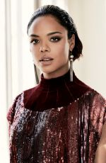 TESSA THOMPSON in Elle Magazine, December 2017 Issue