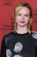 THORA BIRCH at Three Billboards Outside Ebbing, Missouri Premiere in Los Angeles 11/03/2017