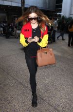 THYLANE BLONDEAU at LAX Airport in Los Angeles 11/07/2017