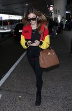 THYLANE BLONDEAU at LAX Airport in Los Angeles 11/07/2017