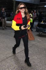 THYLANE BLONDEAU at LAX Airport in Los Angeles 11/07/2017