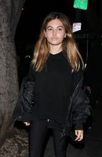 THYLANE BLONDEAU at Madeo Restaurant in West Hollywood 11/20/2017
