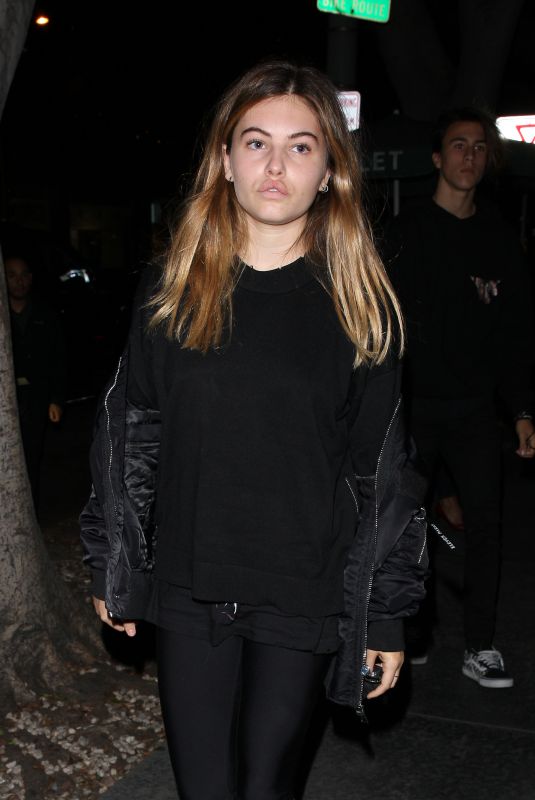 THYLANE BLONDEAU at Madeo Restaurant in West Hollywood 11/20/2017