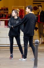 THYLANE BLONDEAU Out and About in Los Angeles 11/28/2017