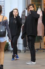 THYLANE BLONDEAU Out and About in Los Angeles 11/28/2017