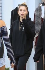 THYLANE BLONDEAU Out and About in Los Angeles 11/28/2017