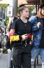 THYLANE BLONDEAU Out for Lunch at Il Pastaio in Beverly Hills 11/15/2017