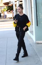 THYLANE BLONDEAU Out for Lunch at Il Pastaio in Beverly Hills 11/15/2017