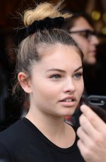 THYLANE BLONDEAU Out for Lunch at Il Pastaio in Beverly Hills 11/15/2017