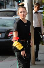 THYLANE BLONDEAU Out for Lunch at Il Pastaio in Beverly Hills 11/15/2017