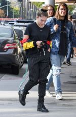 THYLANE BLONDEAU Out for Lunch at Il Pastaio in Beverly Hills 11/15/2017