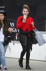 THYLANE BLONDEAU Out Shopping in Los Angeles 11/08/2017