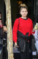 THYLANE BLONDEAU Out Shopping in Los Angeles 11/08/2017