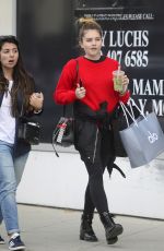 THYLANE BLONDEAU Out Shopping in Los Angeles 11/08/2017