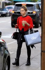 THYLANE BLONDEAU Out Shopping in Los Angeles 11/08/2017