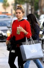 THYLANE BLONDEAU Out Shopping in Los Angeles 11/08/2017