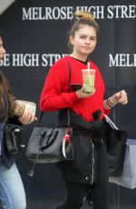 THYLANE BLONDEAU Out Shopping in Los Angeles 11/08/2017