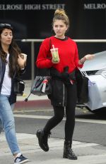 THYLANE BLONDEAU Out Shopping in Los Angeles 11/08/2017