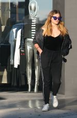 THYLANE BLONDEAU Out Shopping in West Hollywood 11/25/2017