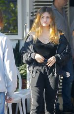 THYLANE BLONDEAU Out Shopping in West Hollywood 11/25/2017