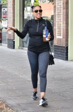 TIA MOWRY Leaves a Gym in Studio City 11/20/2017