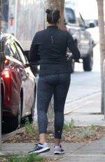 TIA MOWRY Leaves a Gym in Studio City 11/20/2017