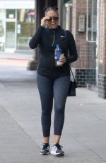 TIA MOWRY Leaves a Gym in Studio City 11/20/2017