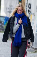 TONI GARRN Arrives at Appel Design Gallery in Berlin 11/03/2017