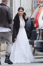VANESSA and STELLA HUDGENS Out in Beverly Hills 11/12/2017