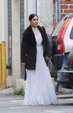 VANESSA and STELLA HUDGENS Out in Beverly Hills 11/12/2017
