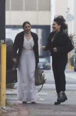 VANESSA and STELLA HUDGENS Out in Beverly Hills 11/12/2017
