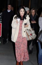 VANESSA HUDGENS and ANNALEIGH ASHFORD on the Set of Second Act in New York 11/08/2017