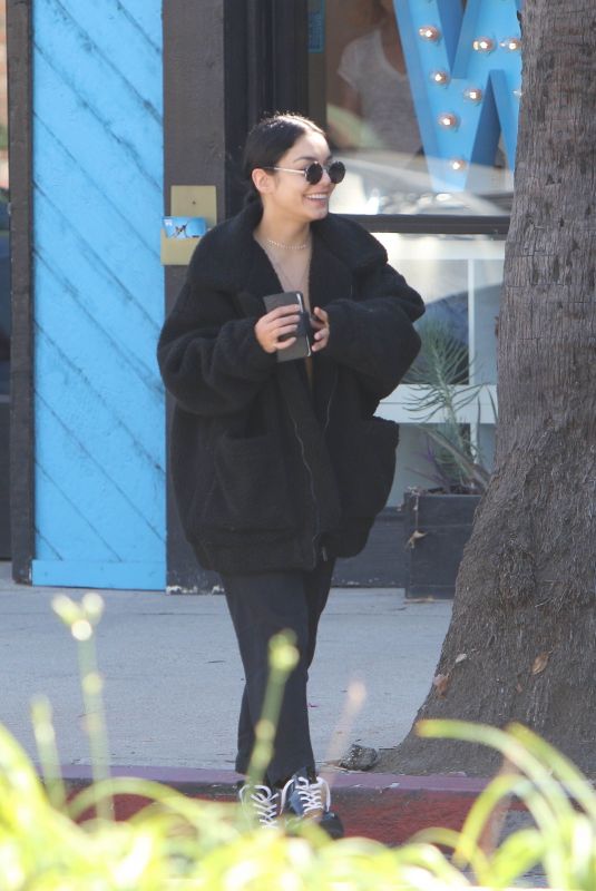 VANESSA HUDGENS Arrives at a Gym in Studio City 11/05/2017