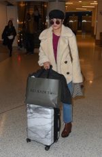 VANESSA HUDGENS at LAX Airport in Los Angeles 11/10/2017