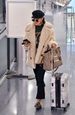 VANESSA HUDGENS at Los Angeles International Airport 11/07/2017
