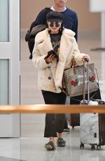 VANESSA HUDGENS at Los Angeles International Airport 11/07/2017