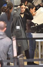 VANESSA HUDGENS at Los Angeles International Airport 11/19/2017