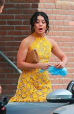 VANESSA HUDGENS on the Set of Dog Days in Los Angeles 11/03/2017