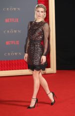 VANESSA KIRBY at The Crown Season 2 Premiere in London 11/21/2017