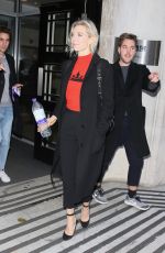 VANESSA KIRBY Leaves BBC Radio 2 Studio in London 11/23/2017