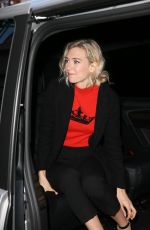 VANESSA KIRBY Leaves BBC Radio 2 Studio in London 11/23/2017